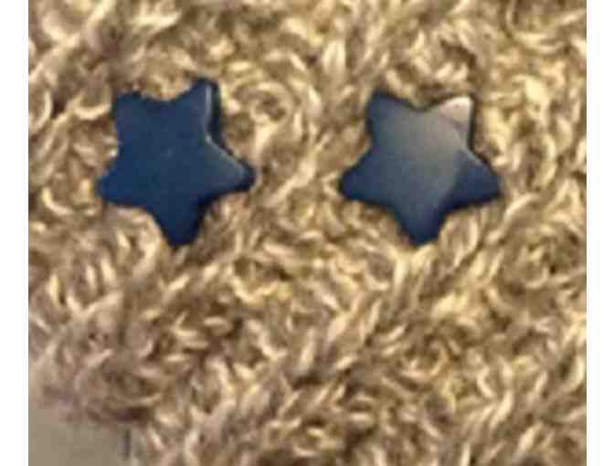 BLUE STARS Dog Cowl Neck-Warmer (Size Large)