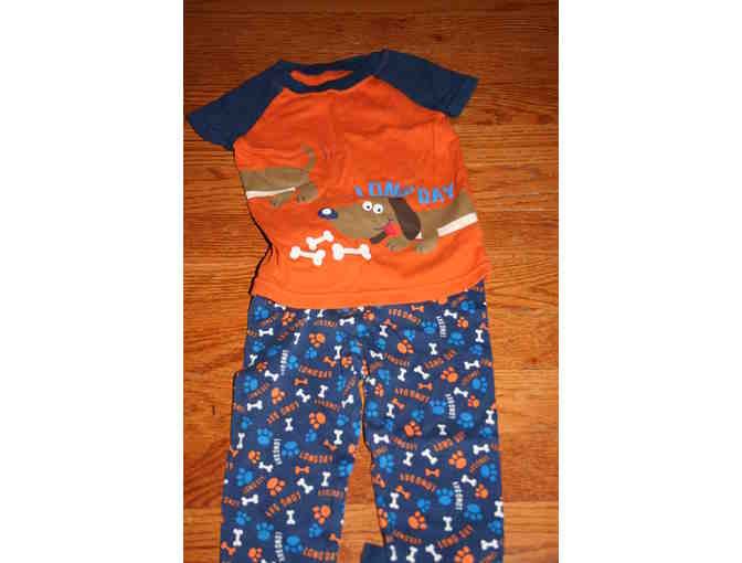 Orange and Blue PJ's (Boys 24 Mos.)