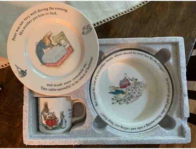 Wedgewood Beatrice Potter nursery set