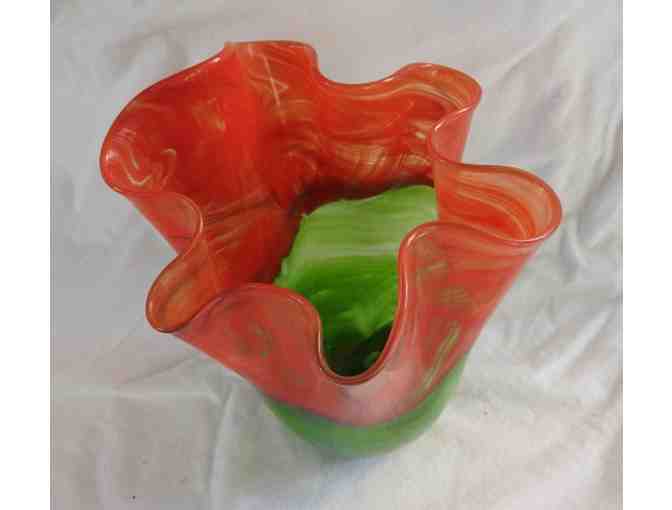 Unusual Glass Vase - Photo 3