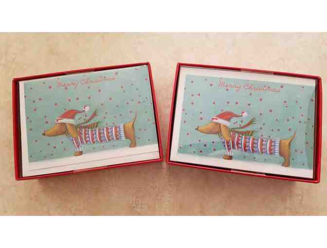 Dachshund Christmas Cards (2 boxes of 15 each)