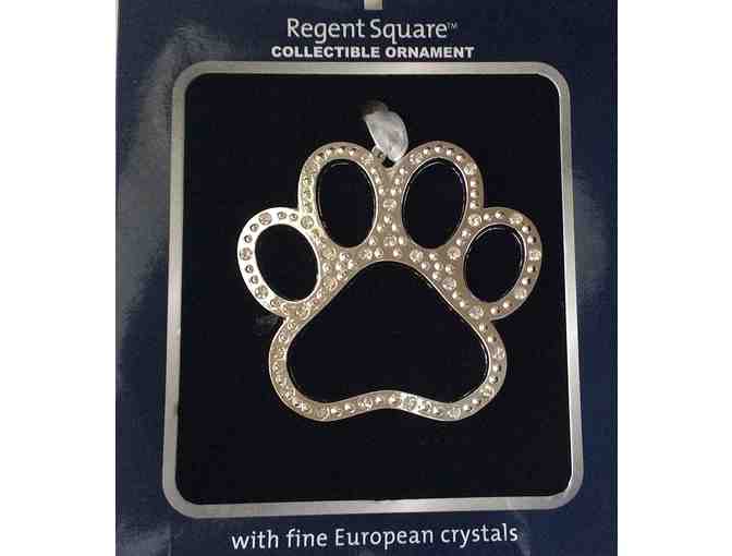 Christmas Ornament - Regent Square Paw Print Collectible Ornament