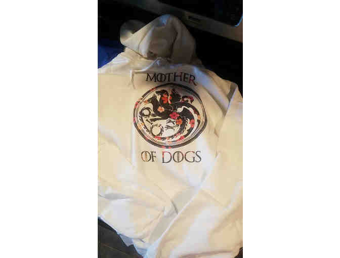 Mother of Dogs Hooded Sweatshirt - size XL