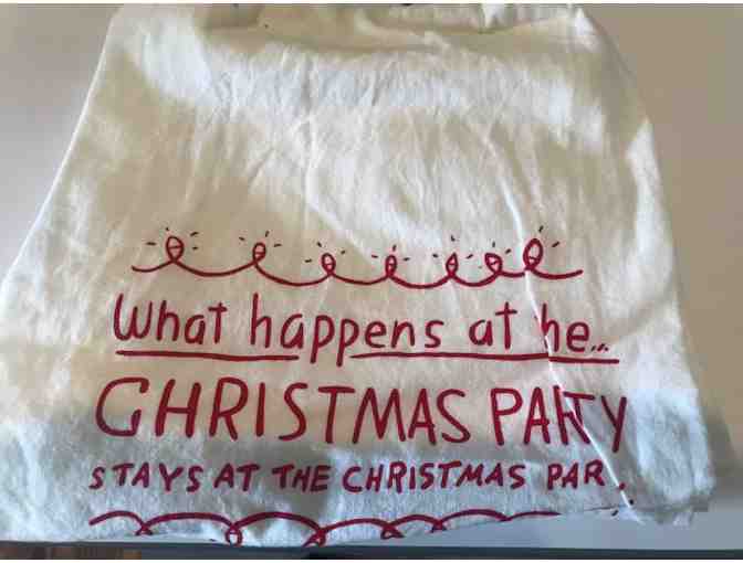 What happens at the Christmas Party Towel - Photo 1
