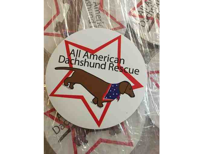4" All American Dachshund Rescue (AADR) Magnet | Cars, Trucks, Refrigerators - Photo 1