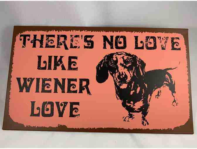 Plaque - There's no Love like Wiener Love - Photo 1
