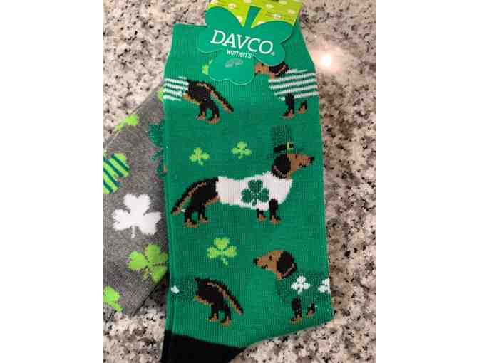 Dachshund Irish Ladies Socks (2 pairs)