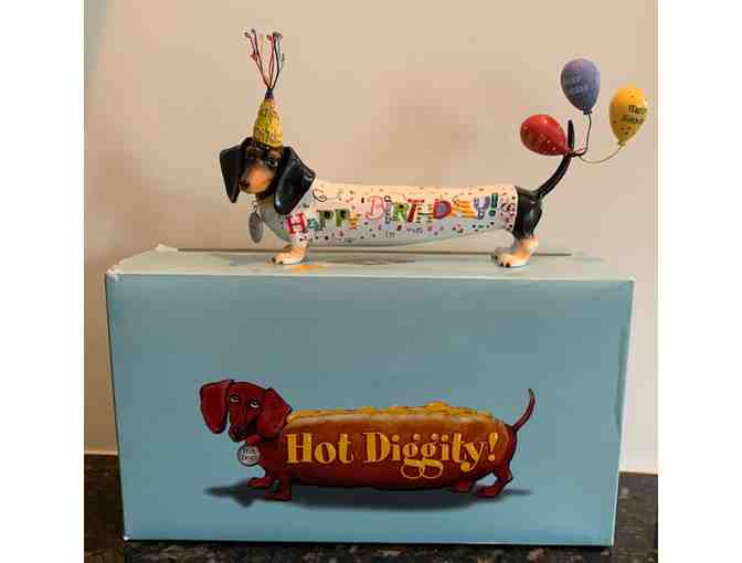 Hot Diggity Woopie Weiner!!  Perfect condition and great birthday gift!