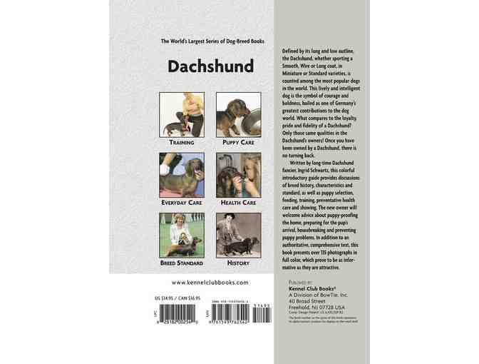 Book - A Kennel Club Book on Dachshunds by Schwartz, Ingrid. Kennel Clubs Book