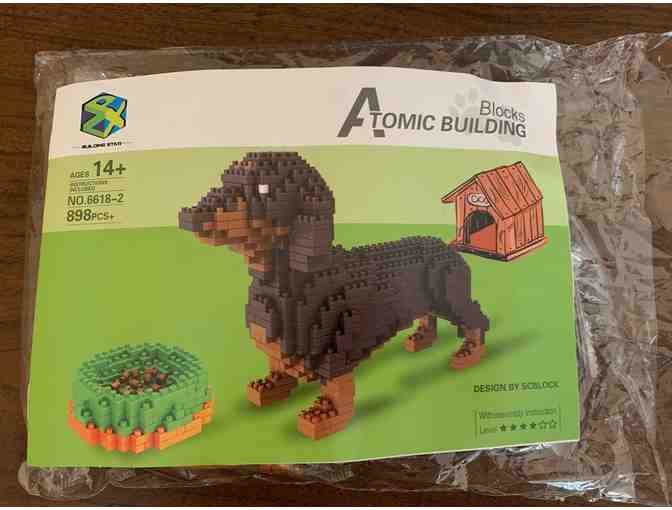 Building Blocks! Mini 'lego' style building blocks to build a dachshund!