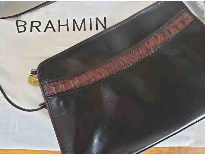 Brahmin Purse with adjustable strap - Hardly used!!
