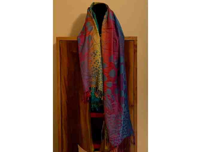 Scarf / Shawl - Large, Bright and Colorful!!