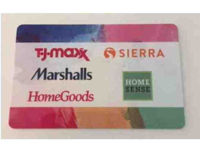 $25 Gift Card - TJ Maxx, Marshall's, HomeGoods, Sierra, or Home Sense ... - Photo 1