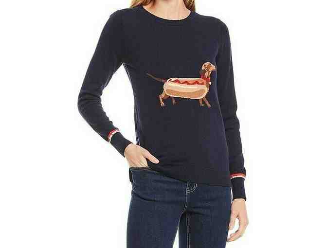 Sweater!! Joules Navy Hotdog Miranda sweater -- Size 18.