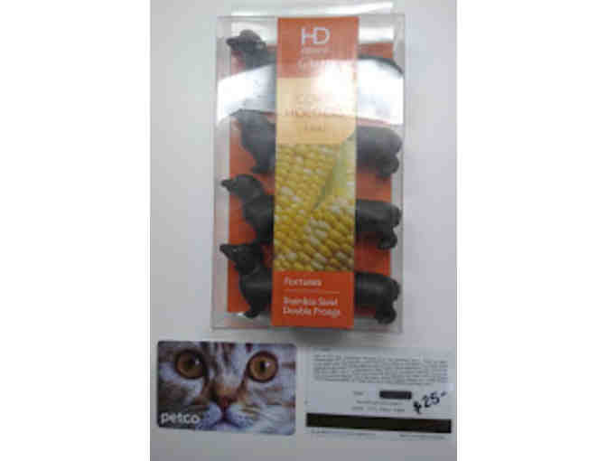 $25 Petco Gift Card AND a Set of Dachshund Corn Holders!