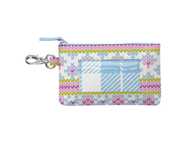 Scout IDKase Wallet Card and ID Holder in Gosh Yarn It pattern---5.25' x 3.25'