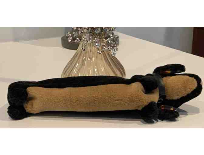 Mango Teddy Bear Co Anchorage AK - Dachshund Dog Zipper Clutch / Pencil Case