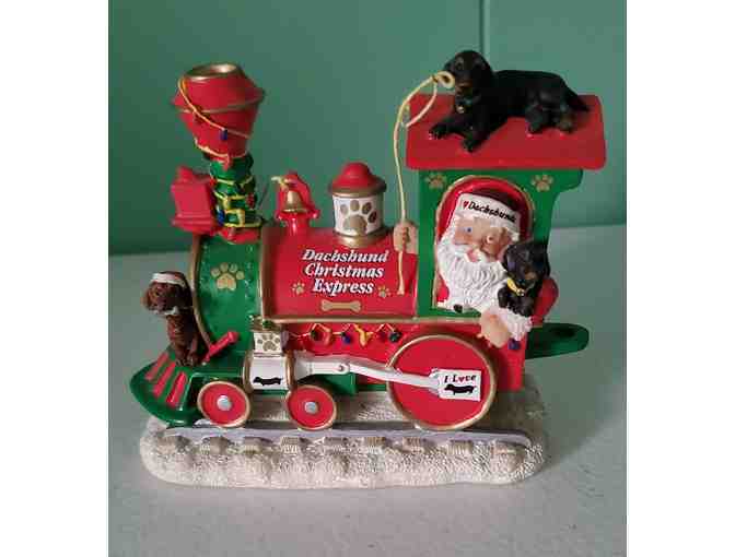 BUY A CHANCE TO WIN-Retired Danbury Mint Dachshund Christmas Train! (ONLY 100 tickets)