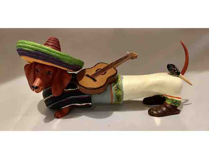 Westland Hot Diggity Dog Figurine - From 2007 - This is Cinco de Weiner! - Repaired