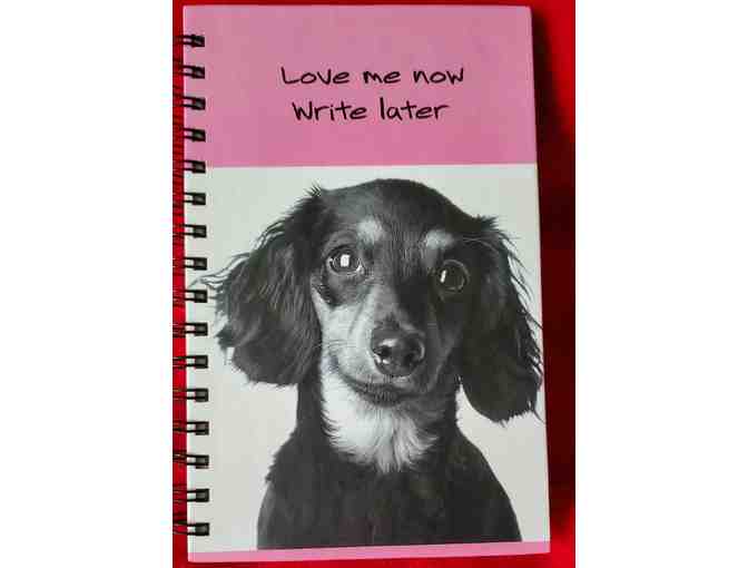 Your personal Journal with a Dachshund on the cover