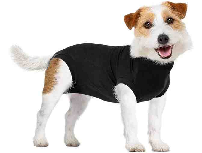 Suitical Recovery Suit for Dogs - Black size S+