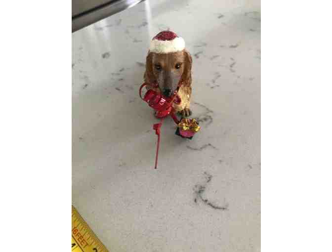 Dachshund with Sweater Ornament