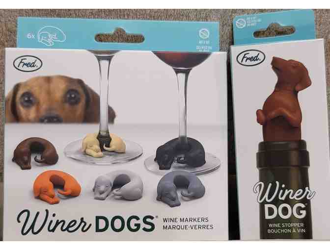 Winer Dog Wine Markers and Stopper