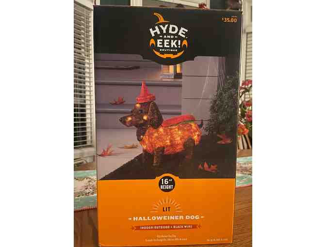 Halloween Dachshund for your Yard!! Hyde and Eek Brand!