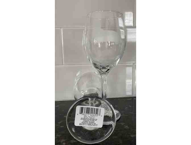Wine glasses! Two etched wine glasses - LONG HAIR dachshunds etched!