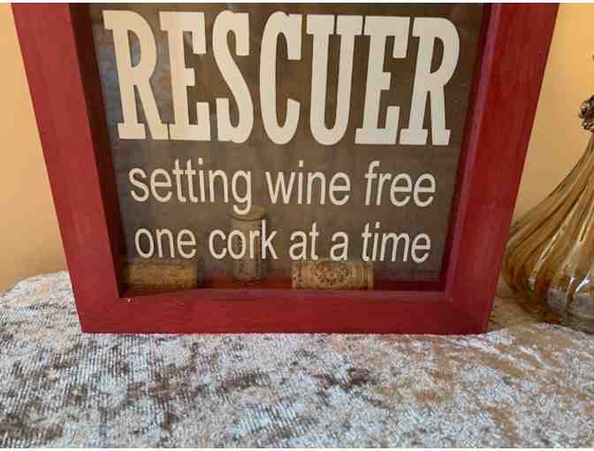 Cork Saver --- The Wine Rescuer - setting wine free one cork at a time