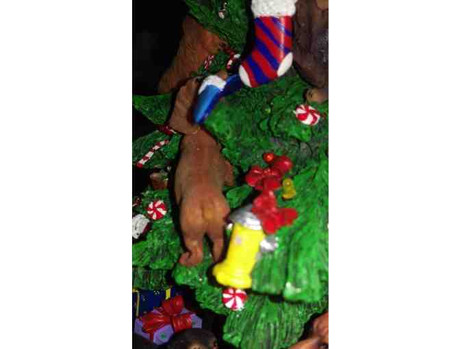 BUY A CHANCE TO WIN-Retired Danbury Mint Dachshund Christmas Tree! (100 tickets)