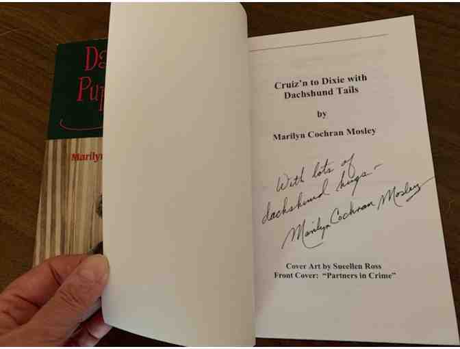 Books! TWO autographed Dachshund Books by Marilyn Cochran Mosley