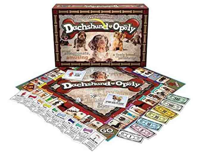 Dachshund-opoly! A Board Game! Perfect Holiday Gift for a dachshund loving family!