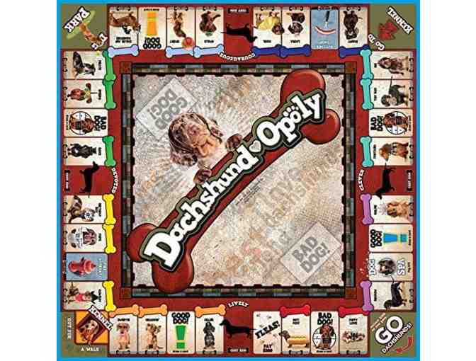 Dachshund-opoly! A Board Game! Perfect Holiday Gift for a dachshund loving family!
