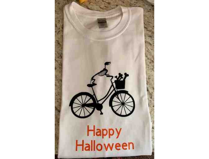 Halloween T-shirt - Custom Designed! - Size Large Unisex - 100% cotton - 21' across chest