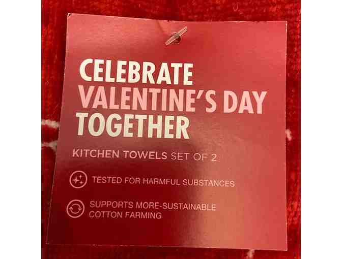 Kitchen Towel Set: Rollin' with My Valentine!