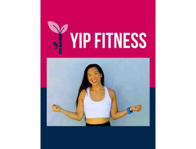 1 month unlimited Zoom Fitness Classes with Stacy Yip of Yip Fitness!