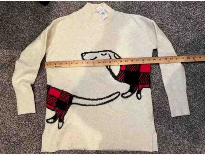 Loft Dachshund Sweater - Size Small - No longer offered by Loft!