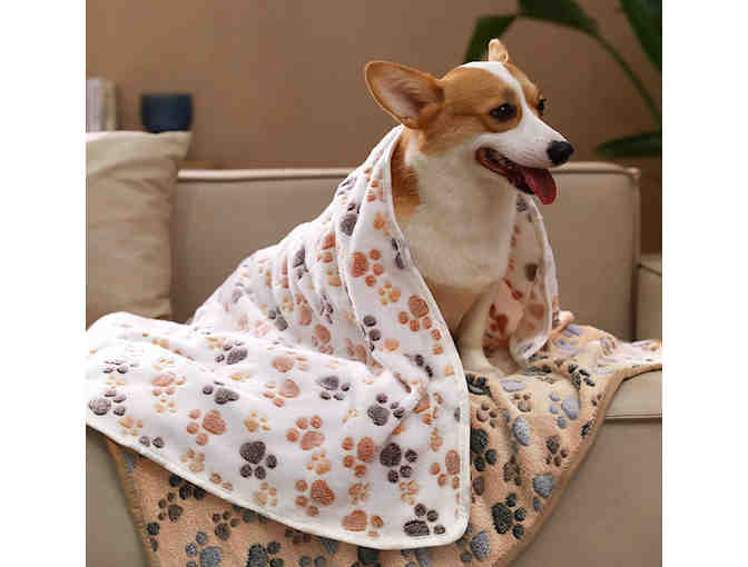 Paw Blankets - Set of 3 Paw Blankets for your furry family!!