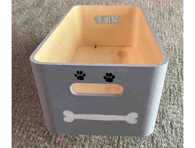 Hand Painted Storage Bin! One of a kind!