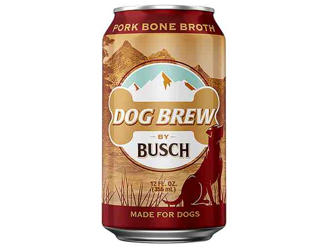 Dog Brew by Busch - Four Cans!! Great all-natural treat for your pup!