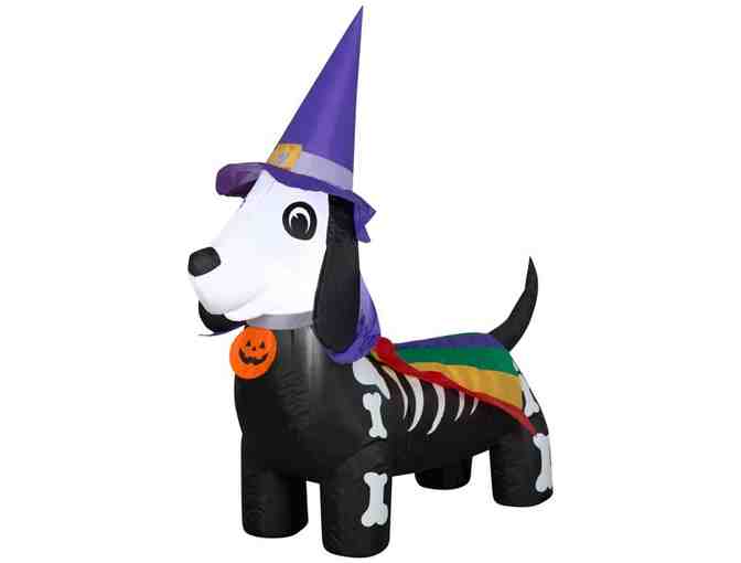 Inflatable Halloween Rainbow Dog