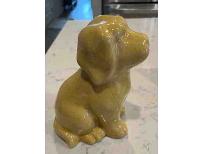 Yellow Ceramic Dog Decor - Large! Approx 6'x8'