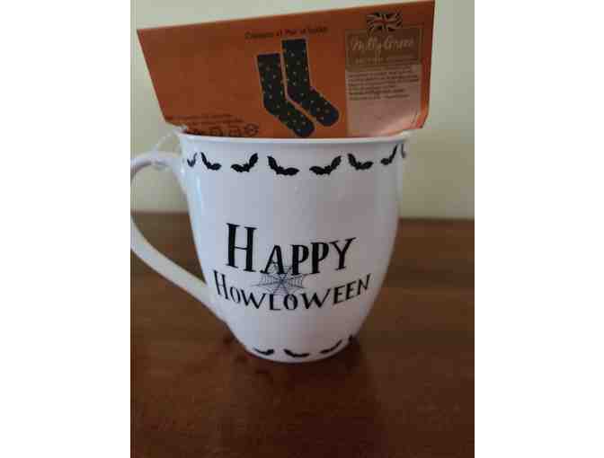 Coffee Mug and Socks - Molly Green - Great Halloween gift - Happy Howloween!