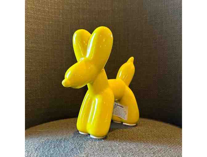 Ceramic Balloon Dog Figurine