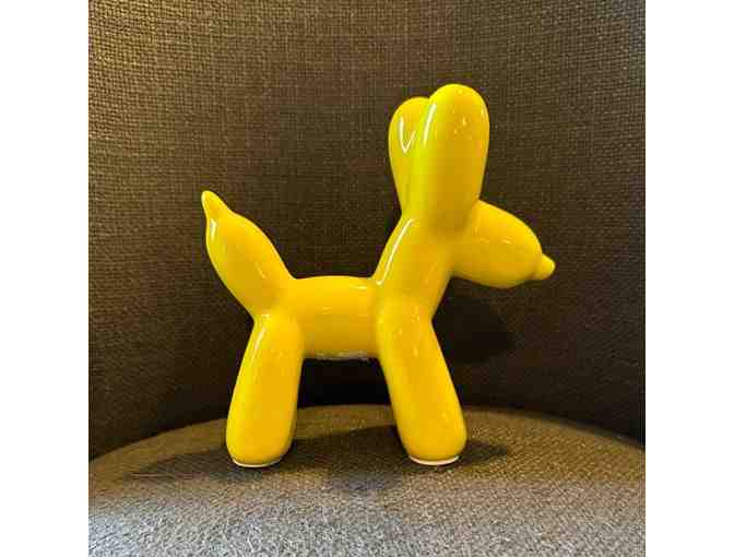 Ceramic Balloon Dog Figurine