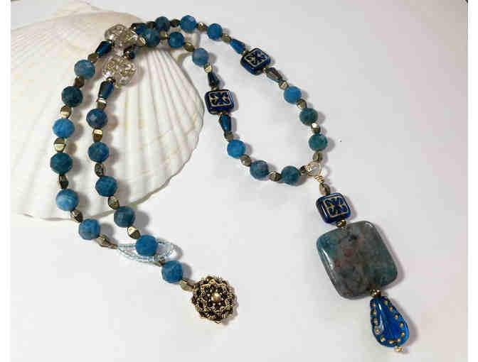 Beaded Necklace - Handmade! Length approx. 21'