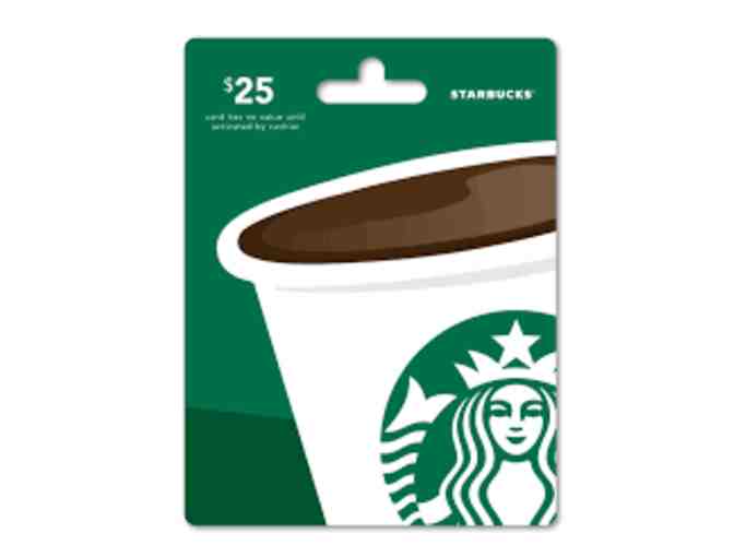$25 Starbucks Gift Card - Photo 1