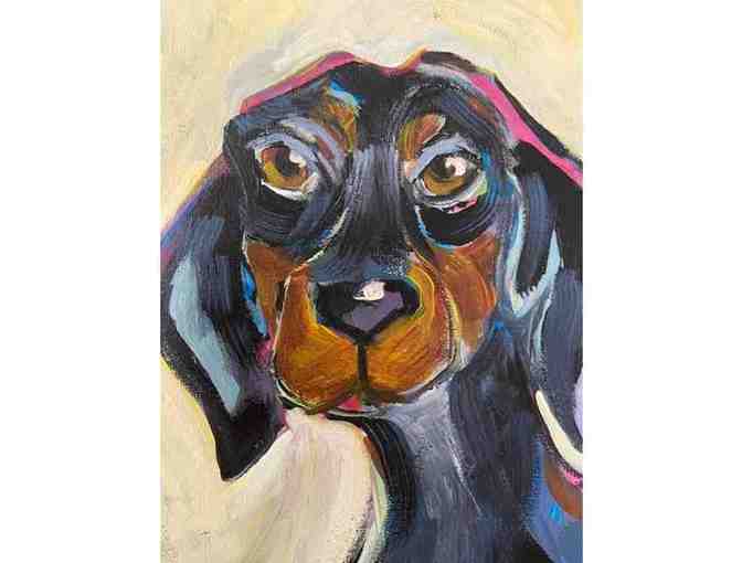 Especially Made for AADR: Painted Dachshund - Photo 2
