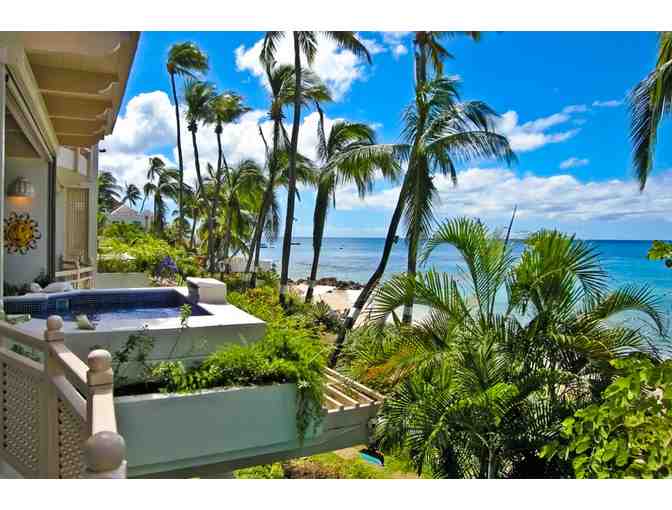 Barbados Beachfront Vacation for 4 People.